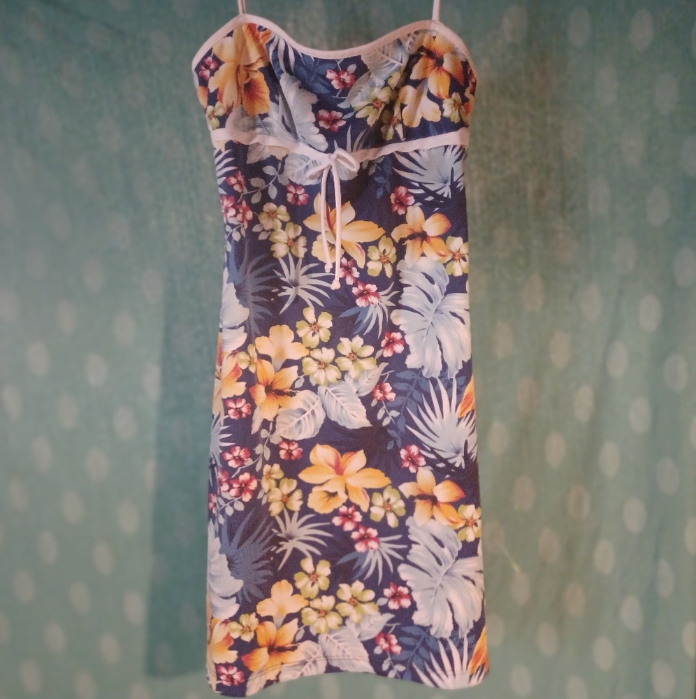 Tropical Polyester Beautiful beach dress